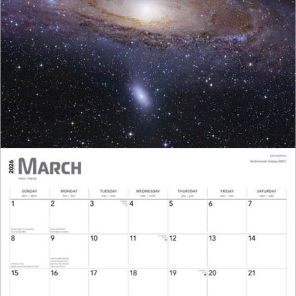 Browntrout NASA Explore the Universe Kalender 2026 Deluxe