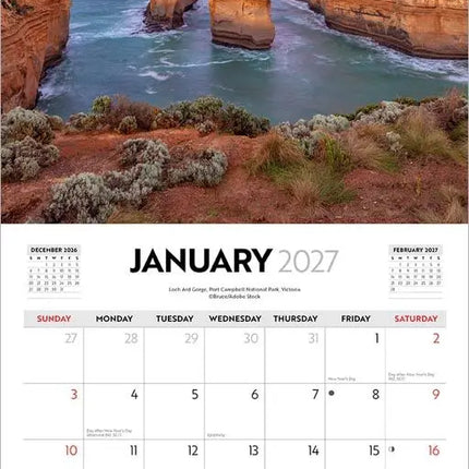 Browntrout National Parks Of Australia Kalender 2027