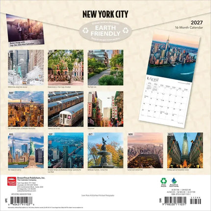 Browntrout New York City Kalender 2027