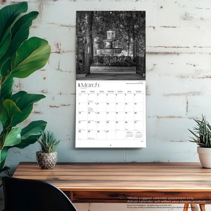 Browntrout New York City Kalender 2027 Black and White