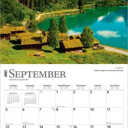 Browntrout Noorwegen / Norway Kalender 2027