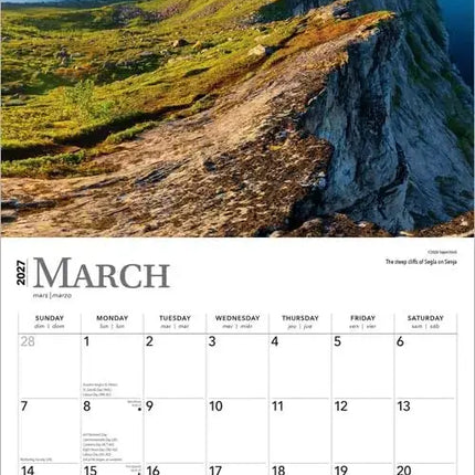 Browntrout Noorwegen / Norway Kalender 2027