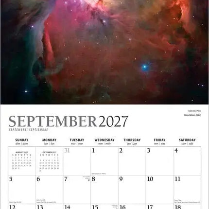 Browntrout Outer Space Kalender 2027