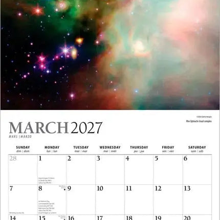 Browntrout Outer Space Kalender 2027