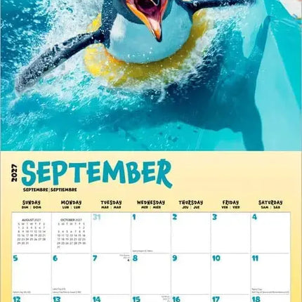 Browntrout Pinguïn Party Kalender 2027