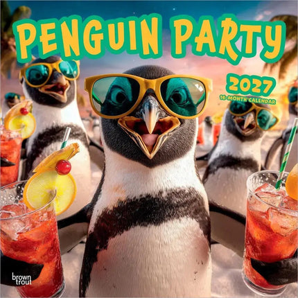 Browntrout Pinguïn Party Kalender 2027