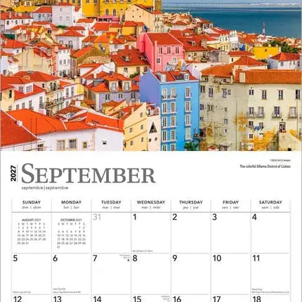 Browntrout Portugal Kalender 2027