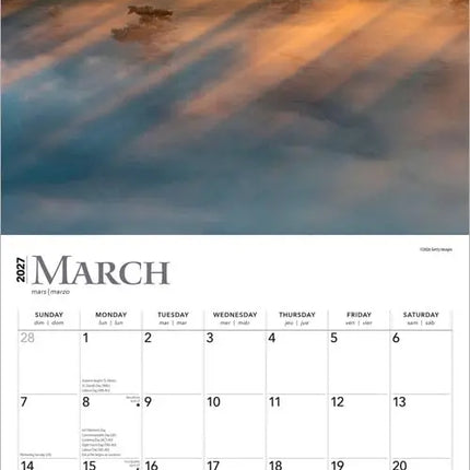Browntrout Psalms Kalender 2027