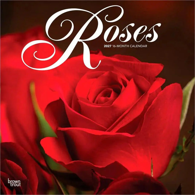 Browntrout Roses Kalender 2027