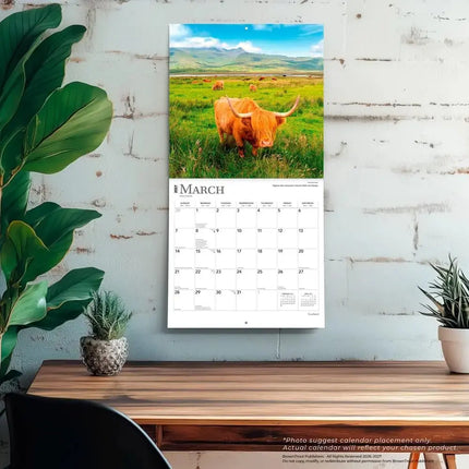 Browntrout Scotland - Schotland Kalender 2027