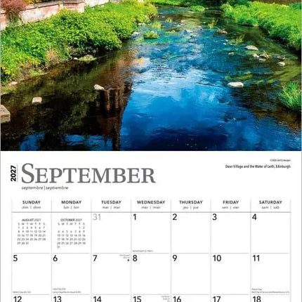 Browntrout Scotland - Schotland Kalender 2027