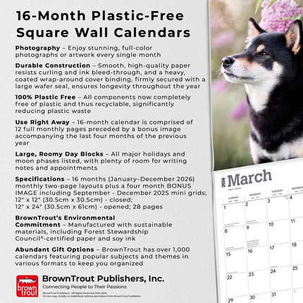 Browntrout Shiba Inu Kalender 2026