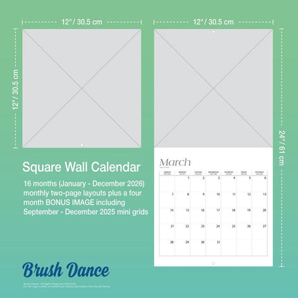 Browntrout Simplicity Kalender 2026