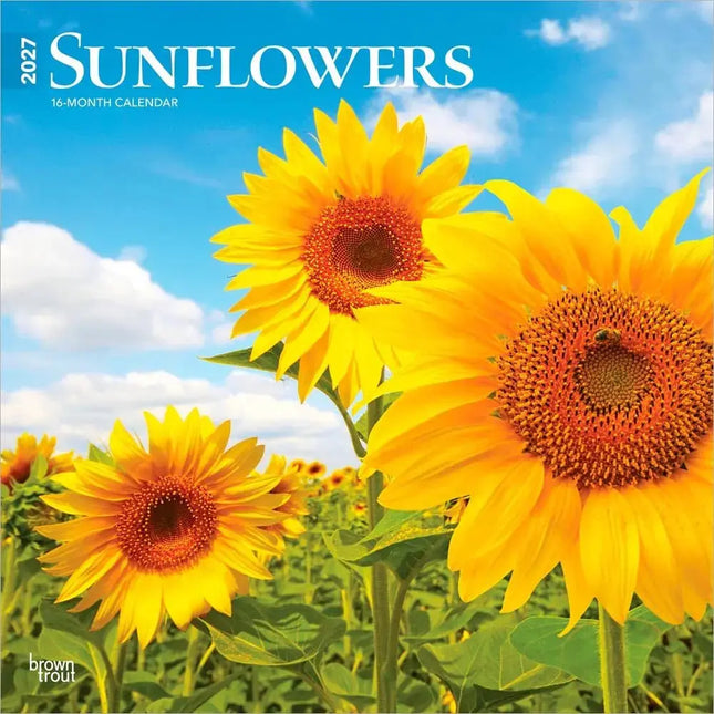 Browntrout Sunflowers Kalender 2027