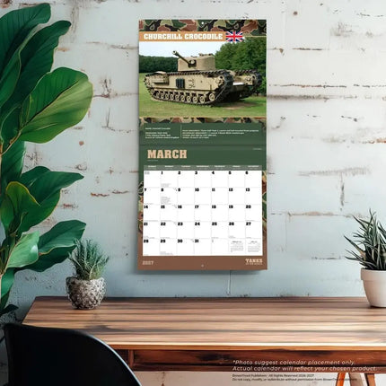 Browntrout Tanks of the World Kalender 2027