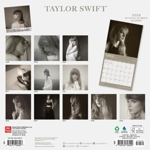 Browntrout Taylor Swift Kalender 2026