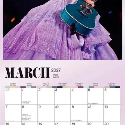 Browntrout Taylor Swift Kalender 2027