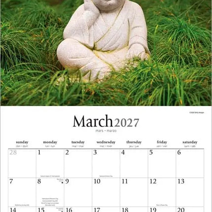 Browntrout Timeless Buddha Kalender 2027