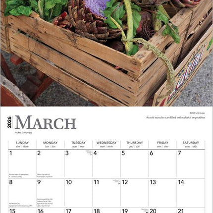 Browntrout Toscane Kalender 2026