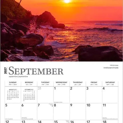 Browntrout Tropical Islands Kalender 2027