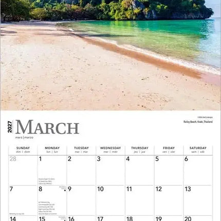 Browntrout Tropical Islands Kalender 2027