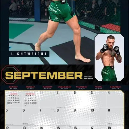 Browntrout UFC Athletes Kalender 2027