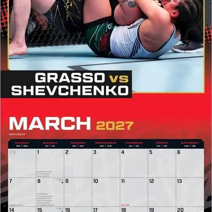 Browntrout UFC Championship Bouts Kalender 2027