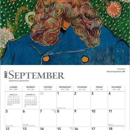 Browntrout Vincent van Gogh Kalender 2027