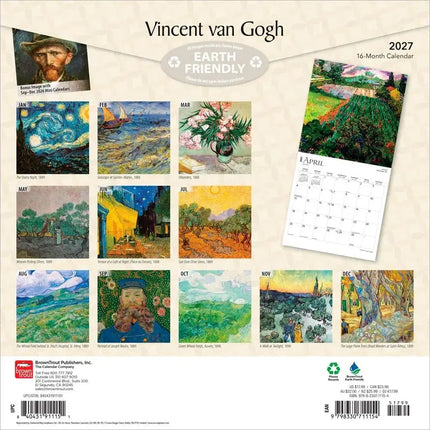 Browntrout Vincent van Gogh Kalender 2027