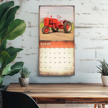 Browntrout Vintage Tractors Kalender 2026