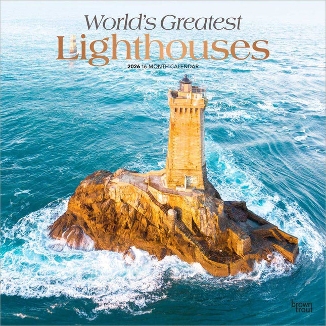 Browntrout World's Greatest Lighthouses Kalender 2026
