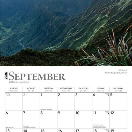 Browntrout World's Greatest Mountains Kalender 2026