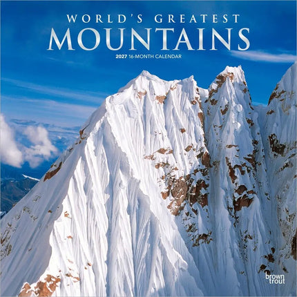 Browntrout World's Greatest Mountains Kalender 2027