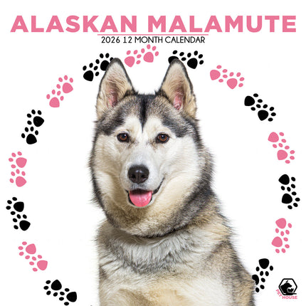 CalendarsRUs Alaskan Malamute Kalender 2026
