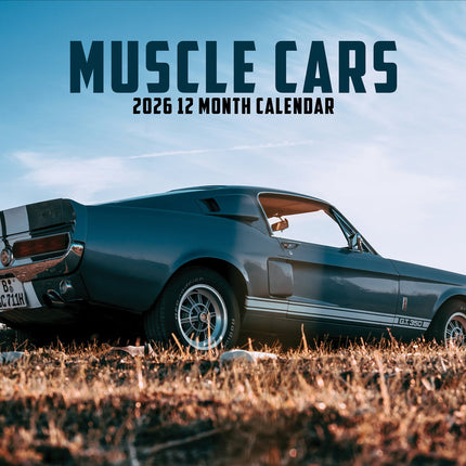CalendarsRUs American Muscle Cars A3 Kalender 2027
