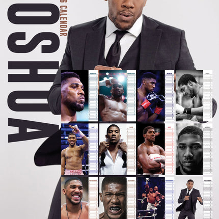 CalendarsRUs Anthony Joshua A3 Kalender 2026