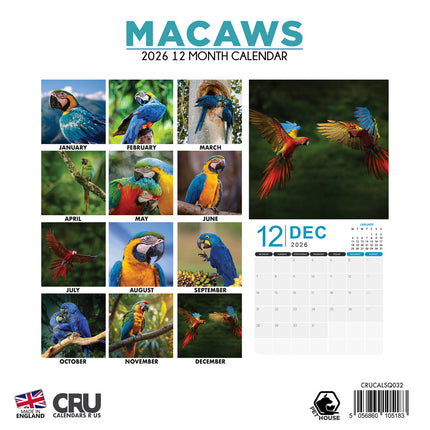 CalendarsRUs Ara Kalender 2026