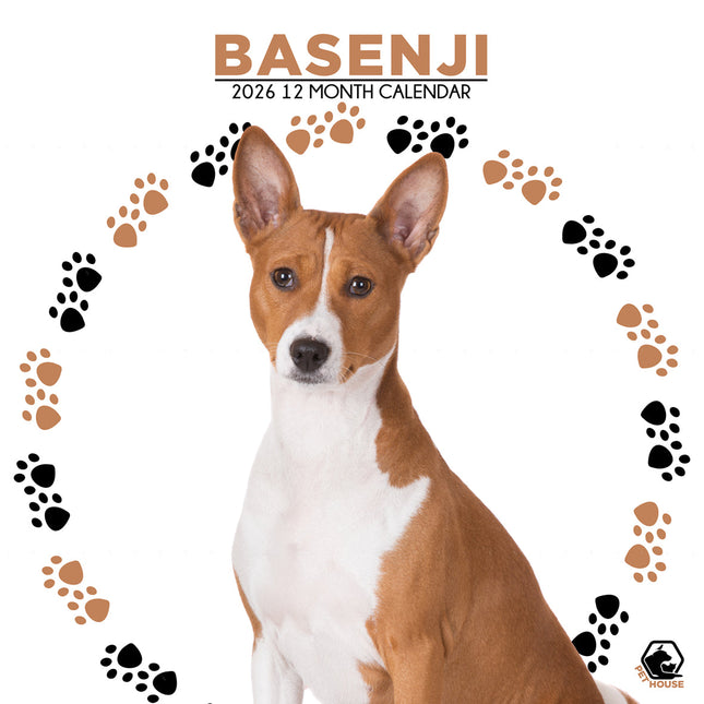 CalendarsRUs Basenji Kalender 2026