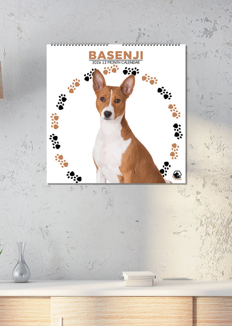 CalendarsRUs Basenji Kalender 2026