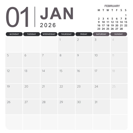 CalendarsRUs Basset Hound Kalender 2027