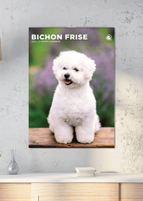 CalendarsRUs Bichon Frise A3 Kalender 2026