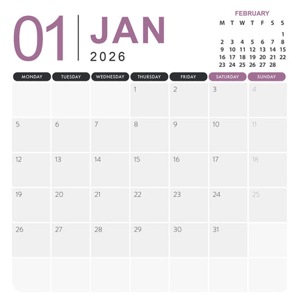 CalendarsRUs Bichon Frise Kalender 2026