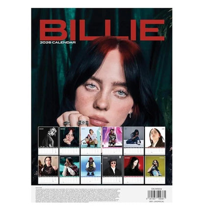 CalendarsRUs Billie Eilish A3 Kalender 2026