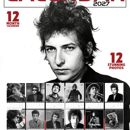 CalendarsRUs Bob Dylan A3 Kalender 2027