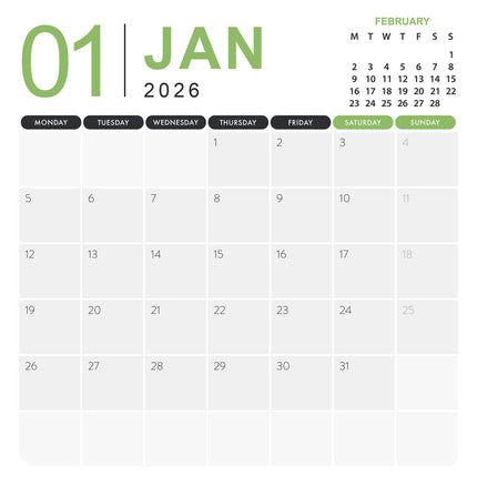 CalendarsRUs British Wildlife Kalender 2026