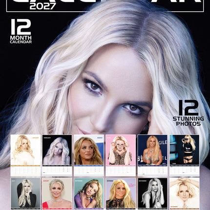 CalendarsRUs Britney Spears A3 Kalender 2027