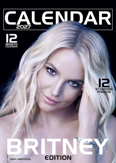 CalendarsRUs Britney Spears A3 Kalender 2027