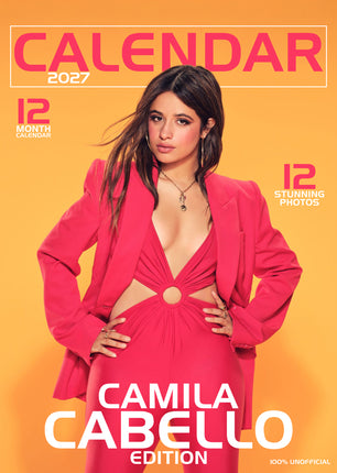 CalendarsRUs Camila Cabello A3 Kalender 2027