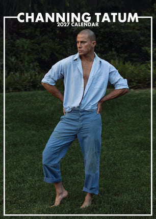 CalendarsRUs Channing Tatum A3 Kalender 2027