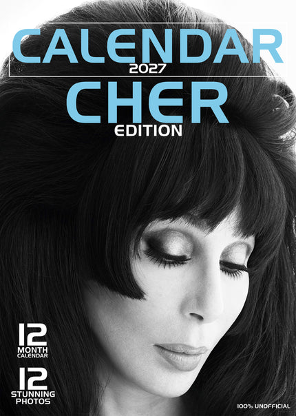 CalendarsRUs Cher A3 Kalender 2027